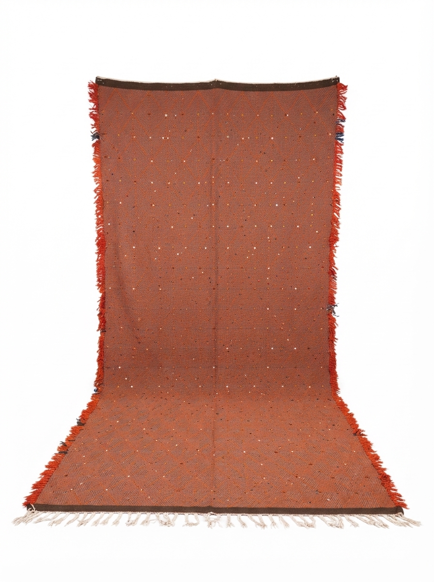 Tapis berbère marocain zanifi Berber fait main - vue 2